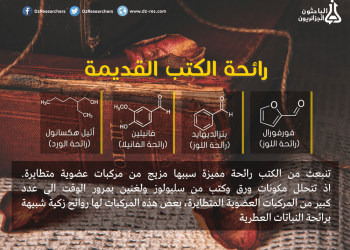 رائحة الكتب القديمة