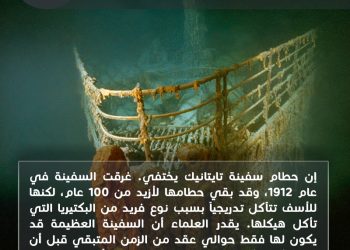هل تعلم؟ مصير حطام سفينة Titanic